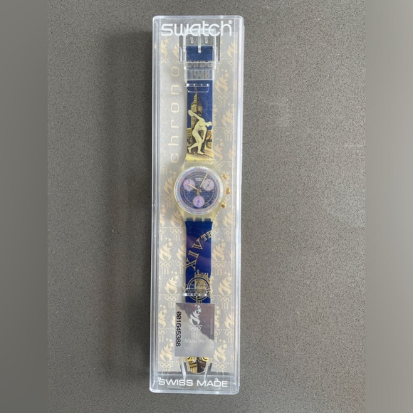 Swatch Chronograph watch - Olympic 1948 London Games - Picture 3 of 6